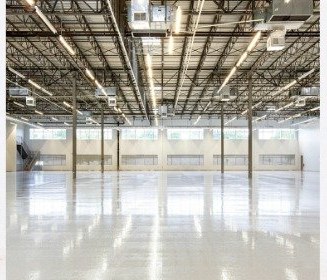 Commercial space after post-construction cleanup by NobleClean SF